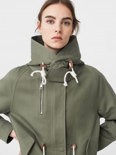 Olive coat