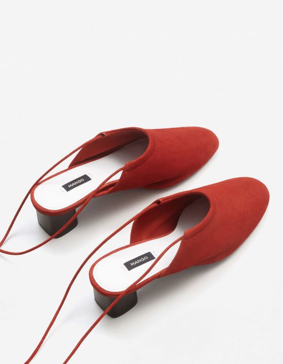 Lace-up sandals