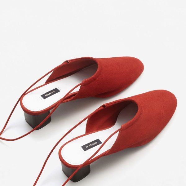 Lace-up sandals