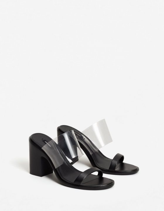 See-through sandals