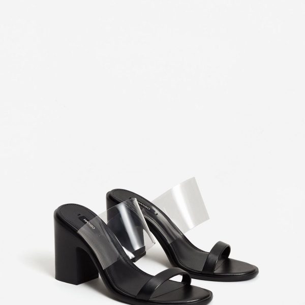 See-through sandals